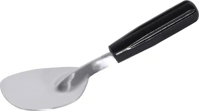 Produktbild von Eisspatel, Portionierer, Edelstahl/Kunststoff, 23 cm Länge, 9x7,5 cm Laffe
