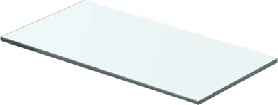 Obrázek produktu pro vidaXL Police 2 ks skleněné průhledné 40x15 cm