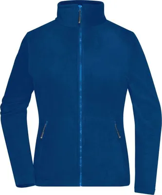Produktbild von Fleece Jacke mit Stehkragen im klassischen Design royal, Gr. XS