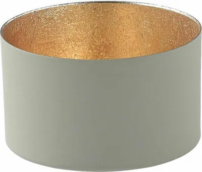 Obrázek produktu pro Dárková společnost Lucerna Chennai S, svícen na čajovou svíčku, svícen na svíčku, železo, chladná šedá, zlatá, 5 cm, 1054603061