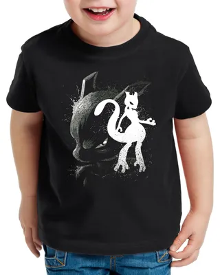 Produktbild von style3 Inking Mew2 T-Shirt für Kinder