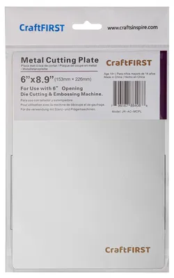 Produktbild von 6 x 9 Zoll Metall Schneidplatten für Stanzmaschinen