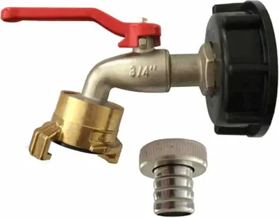 Image de Adaptateur IBC S60 avec Robinet 3/4 Pouce