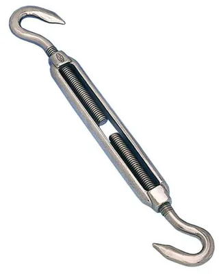 Image de 5 Tendeurs Crochet-Crochet 10 mm - Inox A4 - D-Work