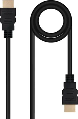 Image de Câble HDMI NANOCABLE 10.15.3801 noir 1 m