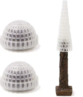Produktbild von Mos Bal für Fische Becken - Kunststoff - Set aus 3 Stücken - Braun