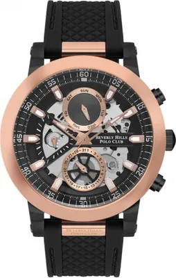 Produktbild von Herrenuhr BEVERLY HILLS BP3555X.851 in Schwarz, Fashion als Geschenk.