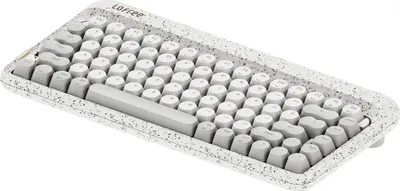 Image de Clavier mécanique sans fil Lofree Zero Artz Bluetooth 5.3 / 2.4GHz / USB-C, QWERTY Layout, Blanc