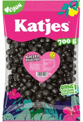 Produktbild von Katjes Katzen Pfötchen 700g