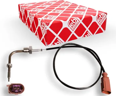 Produktbild von FEBI BILSTEIN 109686 Abgastemperatursensor für VW Transporter V Bus (7HB, 7HJ, 7EB, 7EJ, 7EF, 7EG, 7HF, 7EC) 500mm