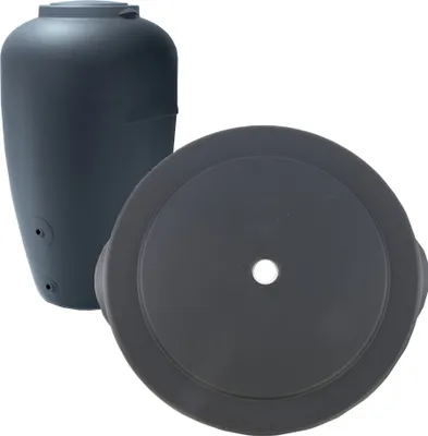 Produktbild von Abdeckung, Deckel Ø 42 cm für Prosperplast ICAN 440 Liter Regenwassertank, dichter Verschluss, Abdeckung für Wassertonne, Regenwasser, Ökologie, Gartengeräte, Anthrazit
