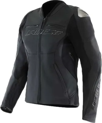 Produktbild von Dainese Racing 5 Lederjacke Schwarz 48 Damen Schwarz 48