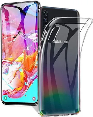 Image de Housse pour Samsung Galaxy A70 Housse silicone Housse de protection transparente