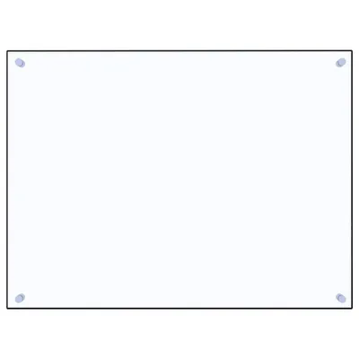 Produktbild von vidaXL Küchenrückwand Transparent 80x60 cm Hartglas