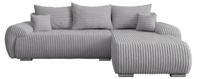 Produktbild von MIRJAN24 Ecksofa Ubo L, mit Schlaffunktion und Bettkasten, L-Form Sofa (Ambience 18, Ecksofa: Rechts)