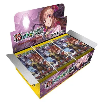 Produktbild von Force of Will Game of Gods Revolution Booster Box Französisch