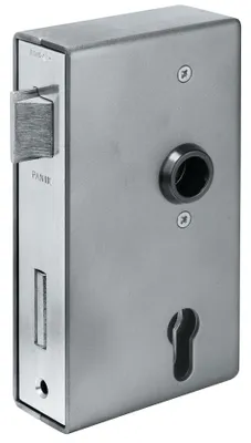 Produktbild von AMF Schlosskasten 140PGN-30Z DIN links Anti-Panik Schlosskasten blank Funktion D - 13334