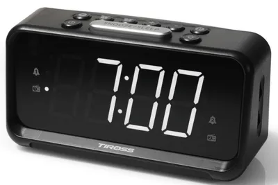 Zdjęcie produktu dla RADIOBUDZIK Budzik Z Radiem ALARMEM LED Radio FM 492