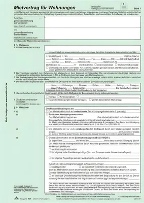 Zdjęcie produktu dla Umowa najmu RNK 524 Uniwersalny protokół przekazania DIN A4