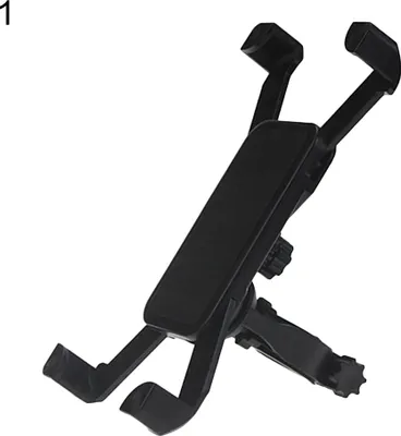 Produktbild von 360 drehbare Fahrradlenker Lenker Telefonhalter Cliphalterung fuer iPhone Schwarz