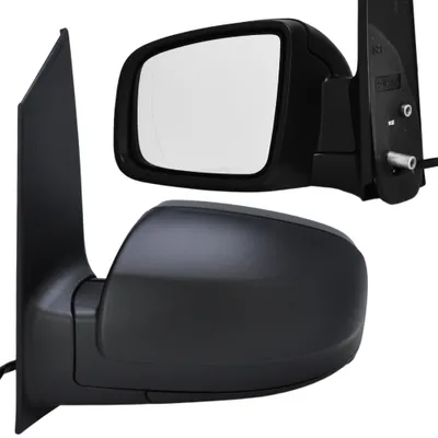 Obrázok produktu pre BILMAX Náhradné ľavé bočné zrkadlo pre Mercedes Vito W639 2011-2014 Elektricky nastaviteľné, Vyhrievané, Manuálne sklopné, Čierne, 5 káblov (na strane vodiča)
