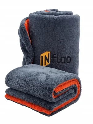 Produktbild von INfloo Auto Trockentuch 60x90 cm 1200 GSM Mikrofaser