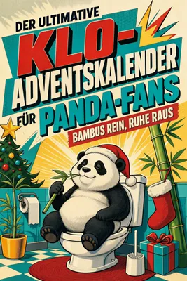 Produktbild von Der ultimative Klo-Adventskalender für Panda-Fans