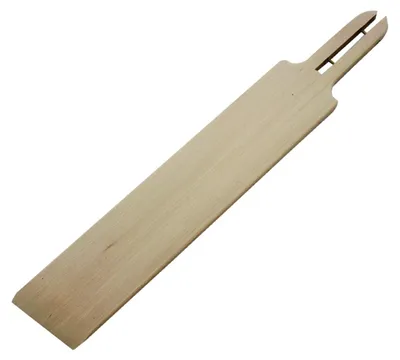 Imagen del producto de Lanzadores de palitos de madera de haya, sin agujero - 600 x 140 mm
