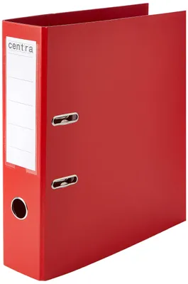 Immagine prodotto di Centra, 230160 Raccoglitore A4 da 75 mm in PP – Rosso