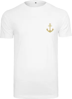 Image de T-shirt Homme Mr. Tee Captain Tee blanc - XS