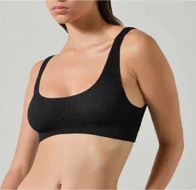 Produktbild von Bmymoon Top Oceano Bikinioberteil Schwarz S-M Damen Schwarz S-M