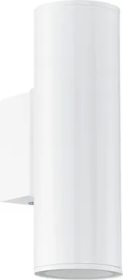 Image de Applique murale LED 2x GU10 max. 3W/230V chacune Blanc IP44 Up&Down 6,5x20x9,5cm