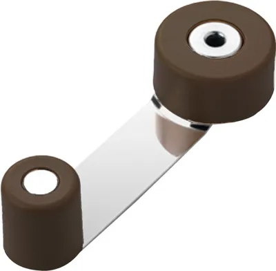 Produktbild von Wolfpack Türstopper mit Metall-/Gummihalterung Braun