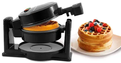 Obrázok produktu pre Elite Gourmet Rotačný vaflovač s nepriľnavým povrchom