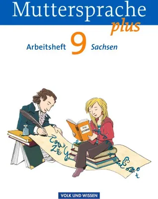 Produktbild von Muttersprache plus 9. Schuljahr. Arbeitsheft Sachsen