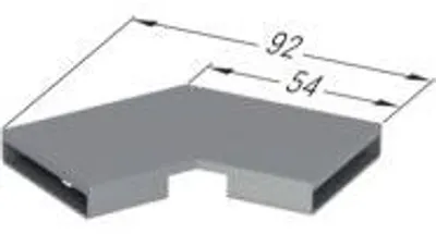 Produktbild von KESSEL 45100.02 Verbindungsstück 45 Grad