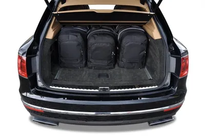Produktbild von Bentley Bentayga 2016+ Kofferraumtaschen Set 5 Stk