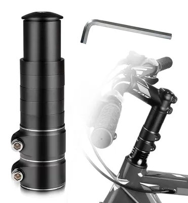 Produktbild von Fahrradlenkererhöhung, 28,6 mm, mit Innensechskantschlüsseln, für Mountainbikes und Rennräder