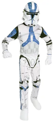 Produktbild von Star Wars – 501st Clone Trooper Kostüm für Kinder Kindergröße: 152-164