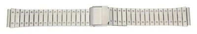 Produktbild von JuwelmaLux Uhrenband für Damen mattiert gemustert JL30-10-5065 16 mm