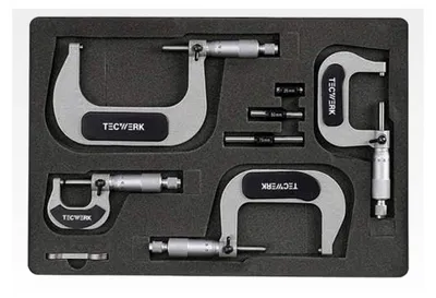 Produktbild von Bügelmessschraubensatz DIN 863/1 0-100mm