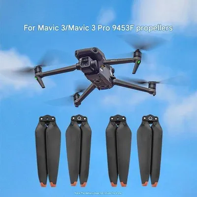 Produktbild von Propellergeschirr für DJI-Drone, 2 Paar Montageblätter
