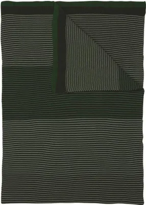 Produktbild von Pip Studio Tagesdecke Blockstripe Farbe Grün Größe 130 x 170 cm