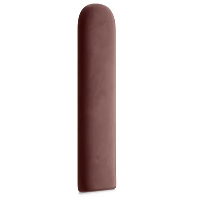 Produktbild von Muralo Polsterpaneel ovales WANDPOLSTER Wandkissen Bettkopfteil Wandpaneel Altrosa 20 cm x 80 cm