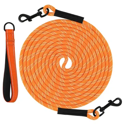 Productafbeelding van Reflecterende trainingslijn voor honden, 15 meter, geschikt voor alle hondenrassen