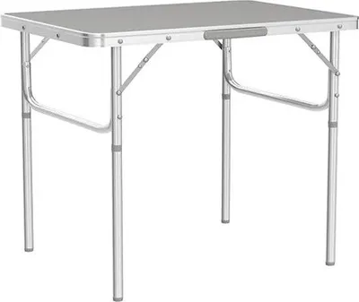 Image de Table de pique-nique en aluminium pour le camping et le jardin, pliable, table de balcon, 55 cm (P) x 75,5 cm (L) x 59 cm (H)