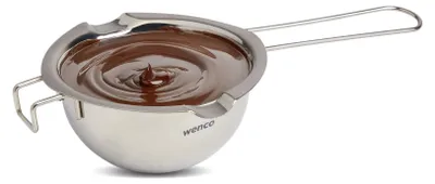 Image de wenco Bain-marie - récipient résistant à la chaleur avec poignée pour faire fondre le chocolat, le beurre et la cire