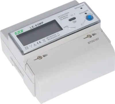 Zdjęcie produktu dla Cyfrowy licznik energii elektrycznej Montaż na szynie DIN LE-03MP F&F Inne