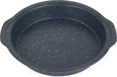 Productafbeelding van Famanu cakevorm voor ronde cakes, met antiaanbaklaag en handgrepen - 26 cm