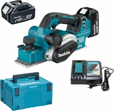 Produktbild von Makita DKP181RTJ, Bürstenlos, Schwarz, Silber, Türkis, 12000 RPM, 3 mm, 8,2 cm, 2,5 cm